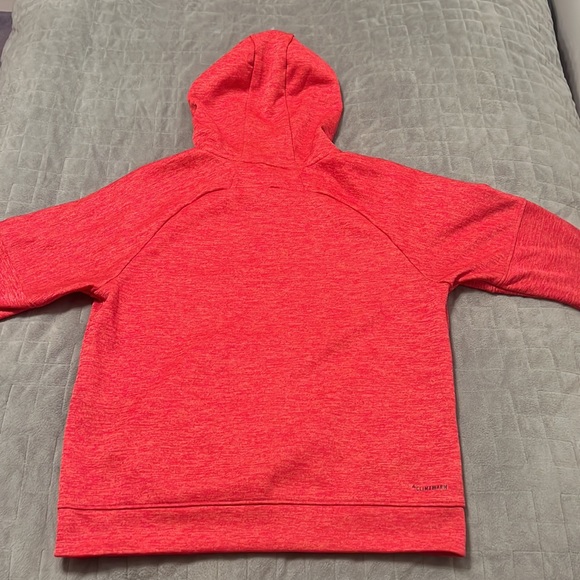 Adidas Climawarm Hooded Sweatshirt, Hoodie, Red, Size M - Picture 4 of 9